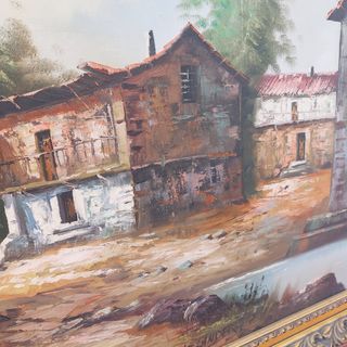 Cuadro oleíco grande