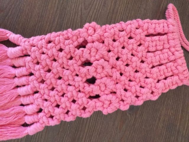 Macrame Guinzaglio in corda  per cane femmina  Set