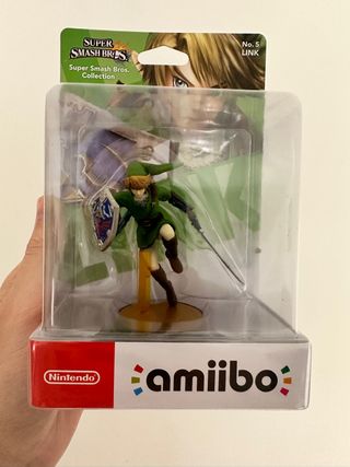Amiibo Link Super Smash Bros