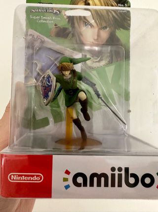 Amiibo Link Super Smash Bros