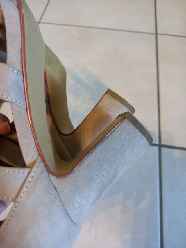 sandalo donna n.39 colore beige