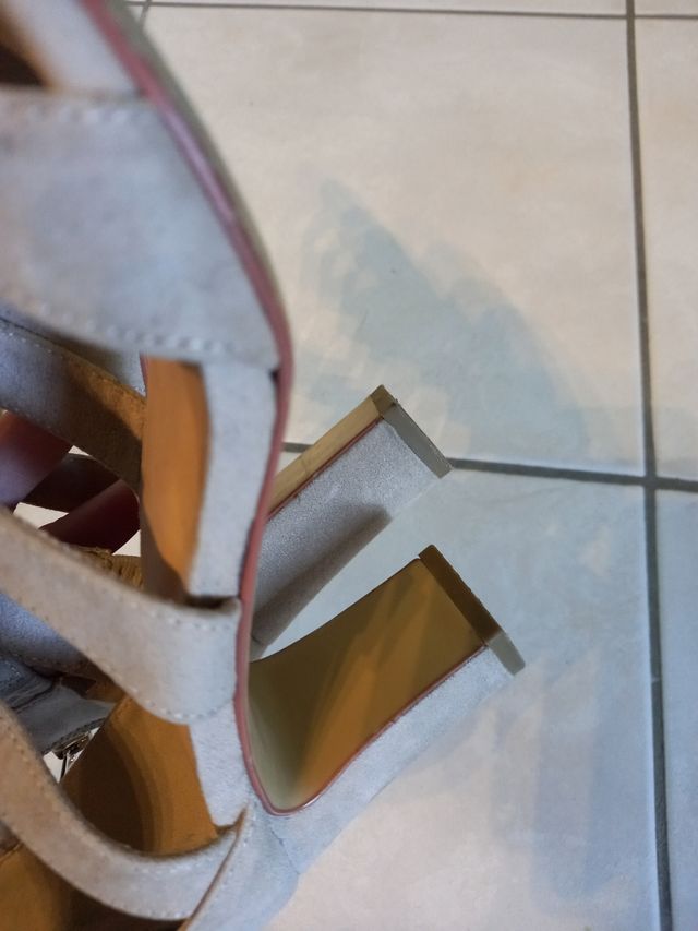 sandalo donna n.39 colore beige