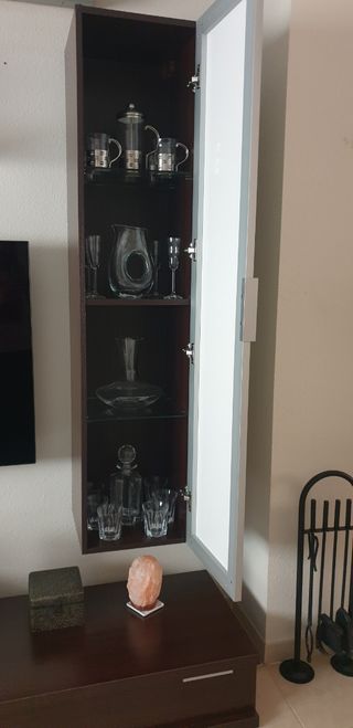 Ocasión MUEBLE+VITRINA+MUEBLE BAR NUEVO.