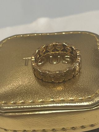 Anillo Tous oro 18 kilates 750