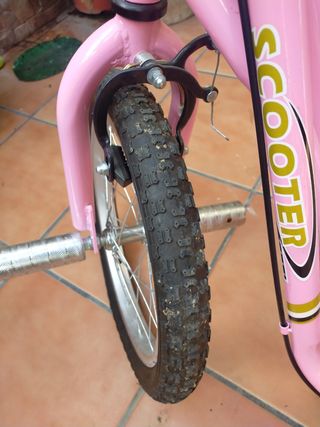 patinete scooter rosa