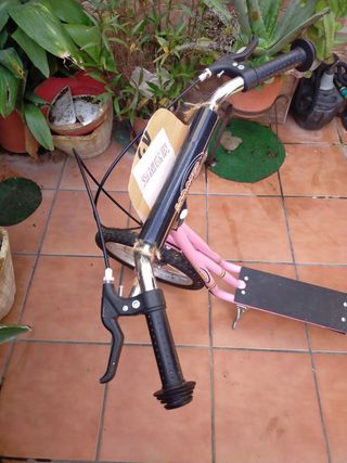 patinete scooter rosa