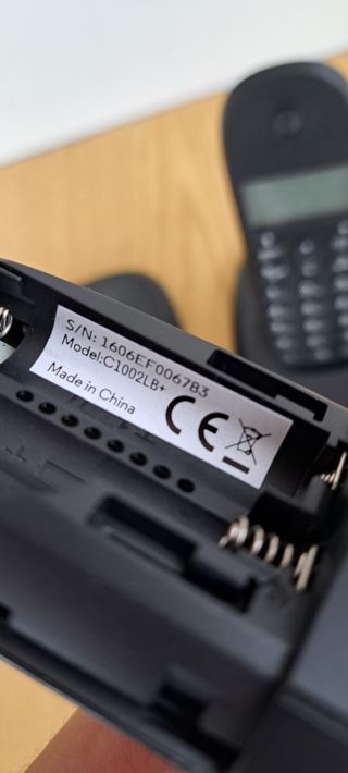 teléfono inhalambrico duo Motorola c1002lb plus