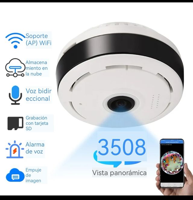 camara Wifi de 2MP Full Hd vídeovigilancia
