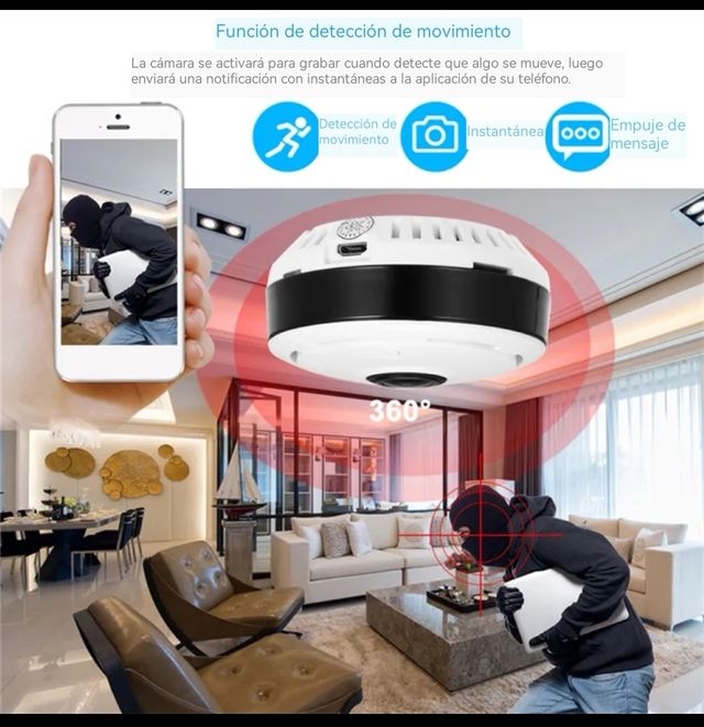 camara Wifi de 2MP Full Hd vídeovigilancia