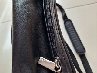 Bolso piel negro Samsonite