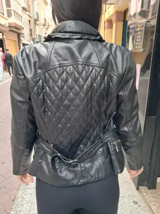 Chaqueta cuero Sra