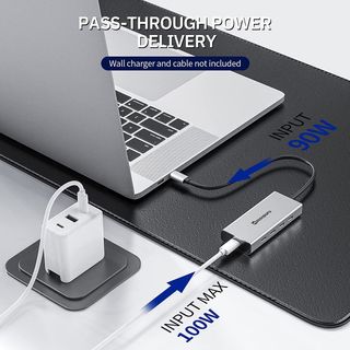 Concentrador hub usb c