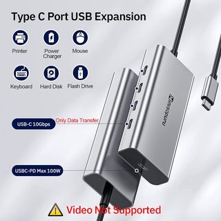 Concentrador hub usb c