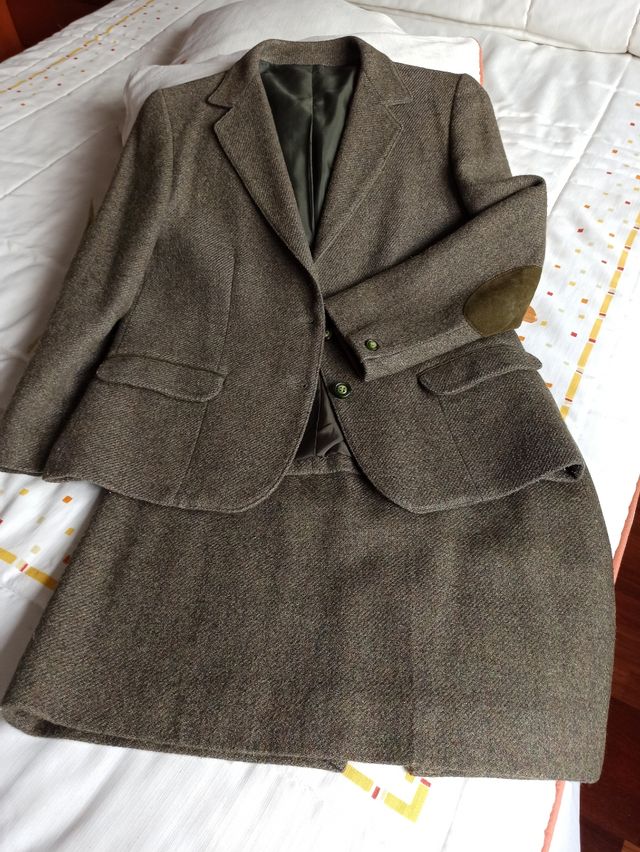 Traje de Sra. de paño