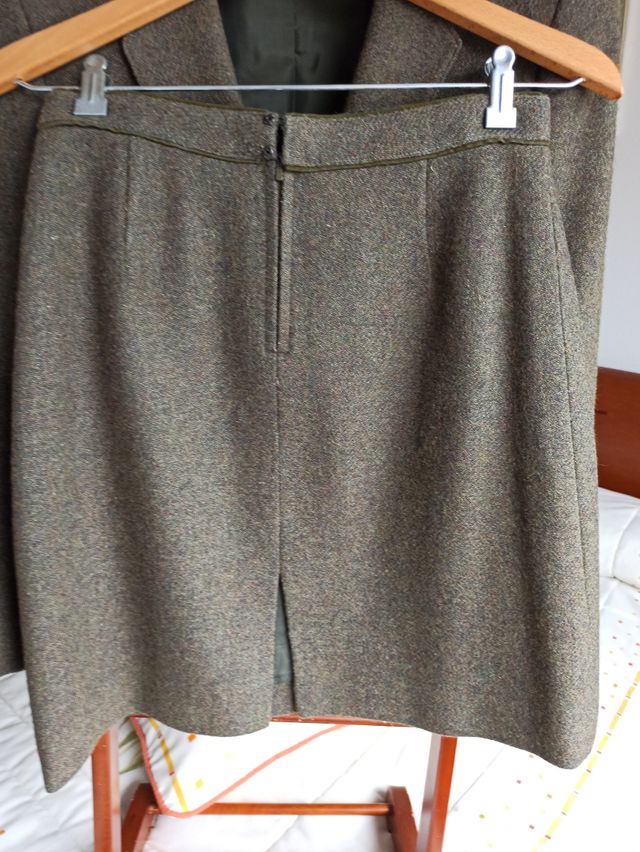 Traje de Sra. de paño