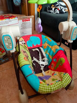Hamaca-balancín bebé Fisher Price