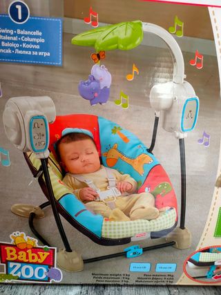 Hamaca-balancín bebé Fisher Price