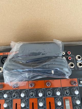 Mezclador de línea de micrófono