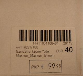 Sandalias Uterque