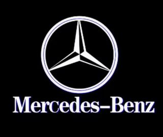 Luz Logo Puerta Mercedes W221 w222 MAYBACH NUEVO 