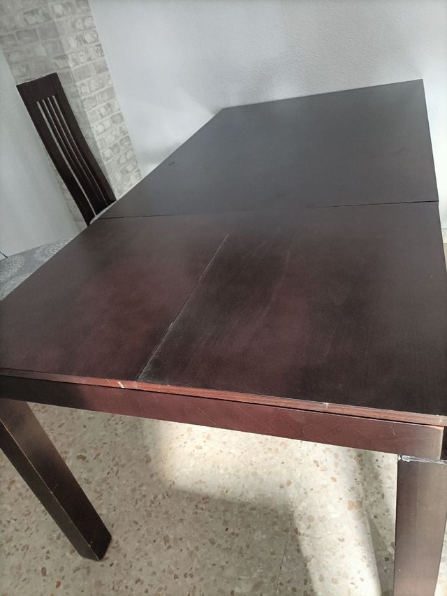 mesa de roble comedor