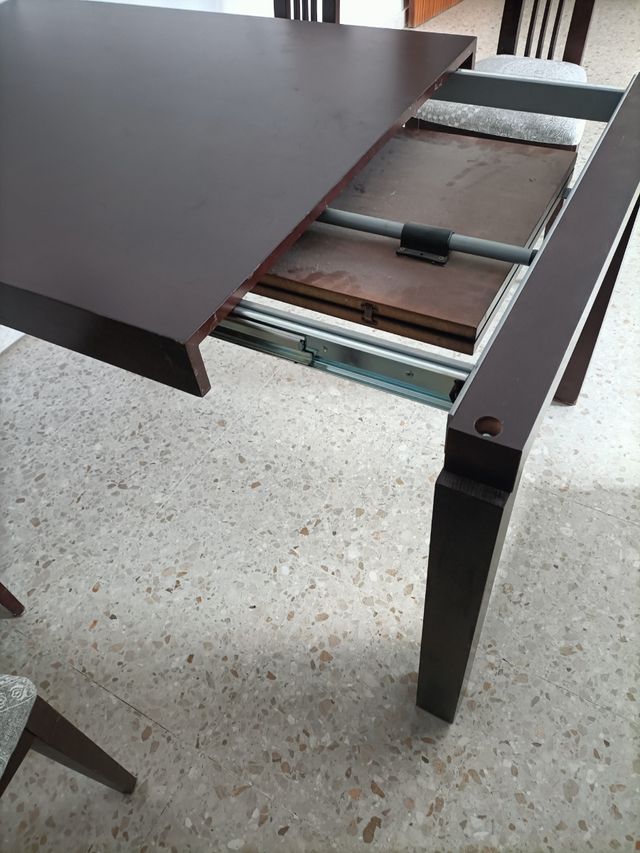 mesa de roble comedor