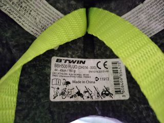 Casco bici bebé talla 44 - 49 cm