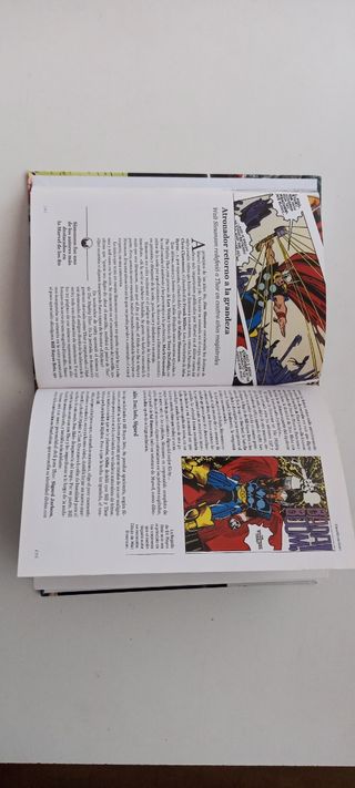 comic de tapa dura de THOR sin fronteras