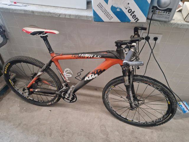 bicicleta de montaña ktm talla S