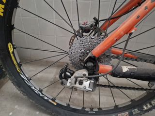 bicicleta de montaña ktm talla S