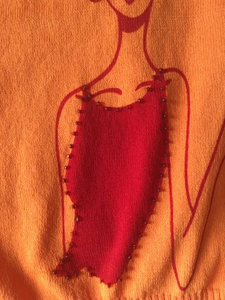 Jersey o chaleco sin mangas. Talla S/M