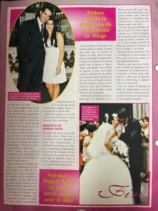 Coleccionable Soledad. Telenovela.