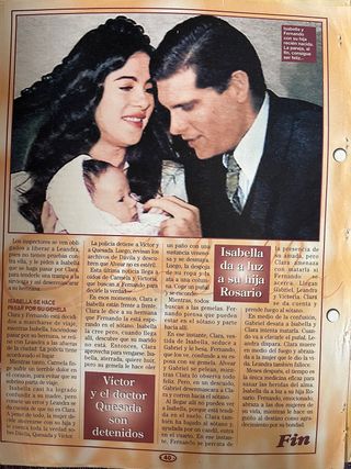 Coleccionable Isabella Mujer enamorada.