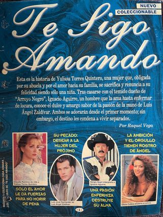 Coleccionable de Te sigo amando