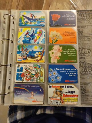 Schede telefoniche da collezione 