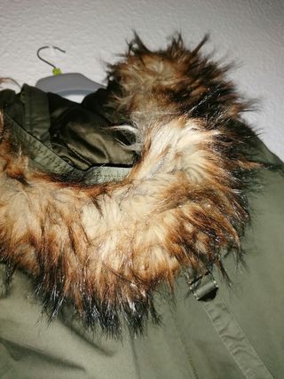 Abrigo desmontable 3 partes.  talla M.