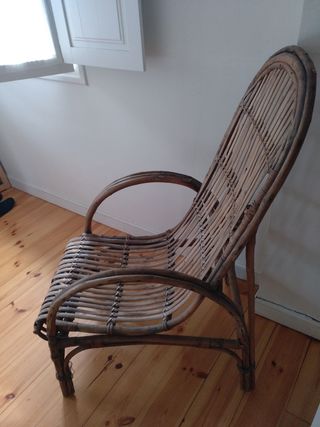 butaca mimbre