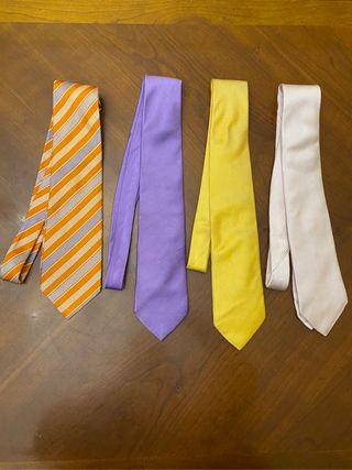 Lote 4 corbatas
