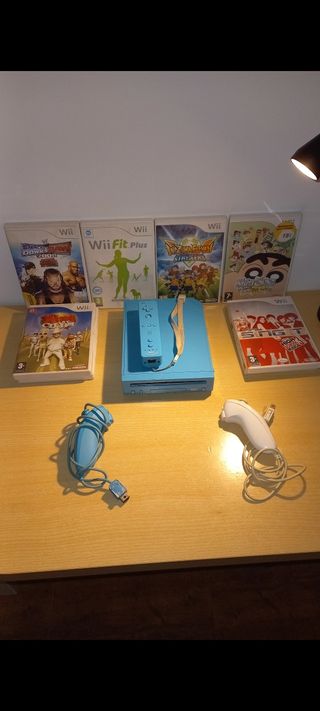 Nintendo Wii con todos sus accesorios