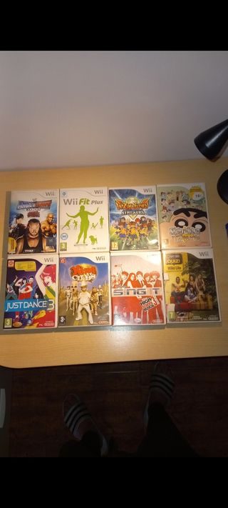 Nintendo Wii con todos sus accesorios