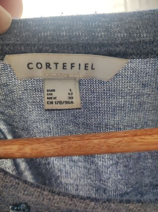Jersey azul vaquero talla L Cortefiel
