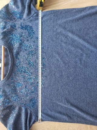 Jersey azul vaquero talla L Cortefiel