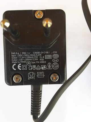 ADAPTADOR SIEMENS GIGASET SNG 9-a / SNG 1-a