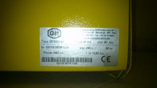 Cargador baterias carretilla electrica