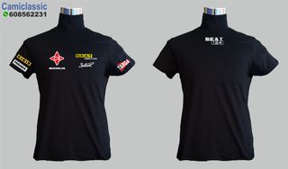seat 124 faro redondo camiseta 
