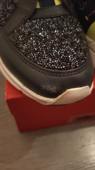 Sneakers Carolina Herrera Azul Marino Piedras