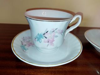 Tazas 2 con sus platillos