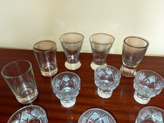 Vasitos cristal chupito variados (11)