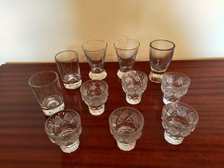 Vasitos cristal chupito variados (11)