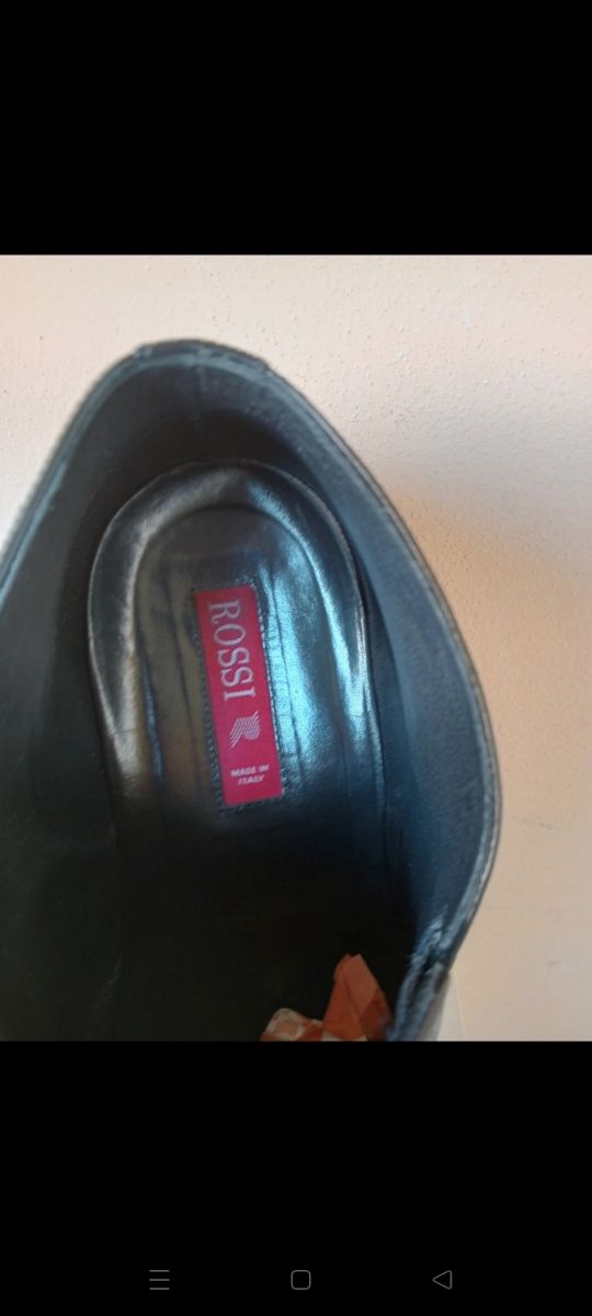 scarpe Sergio Rossi in cuoio